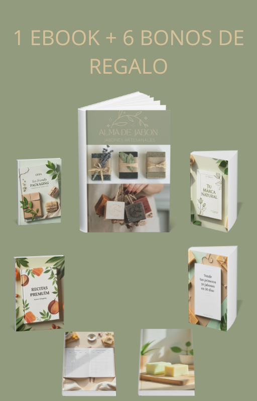 Aprende a hacer Jabones Artesanales y emprende desde casa